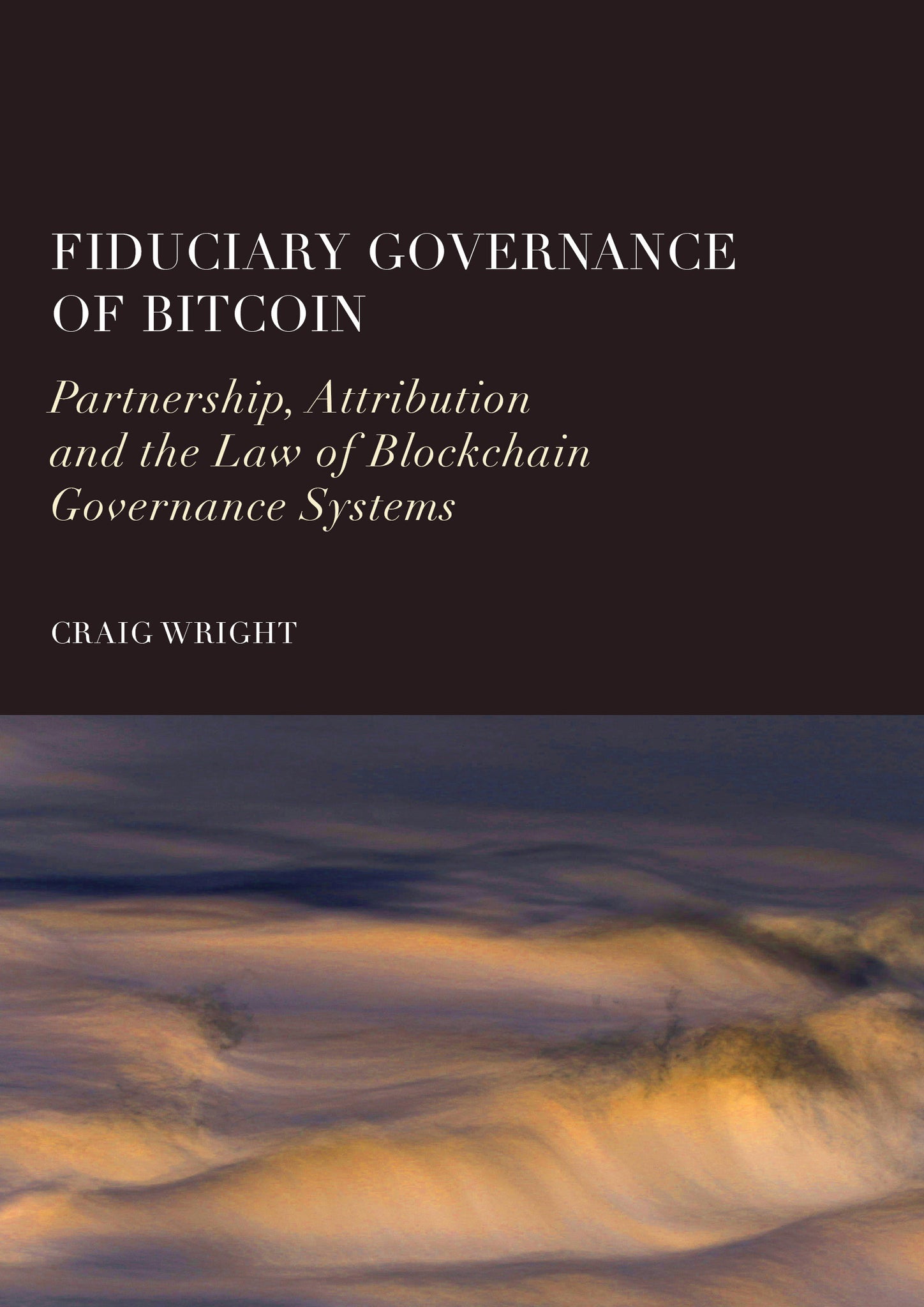 Fiduciary Governance of Bitcoin book cover